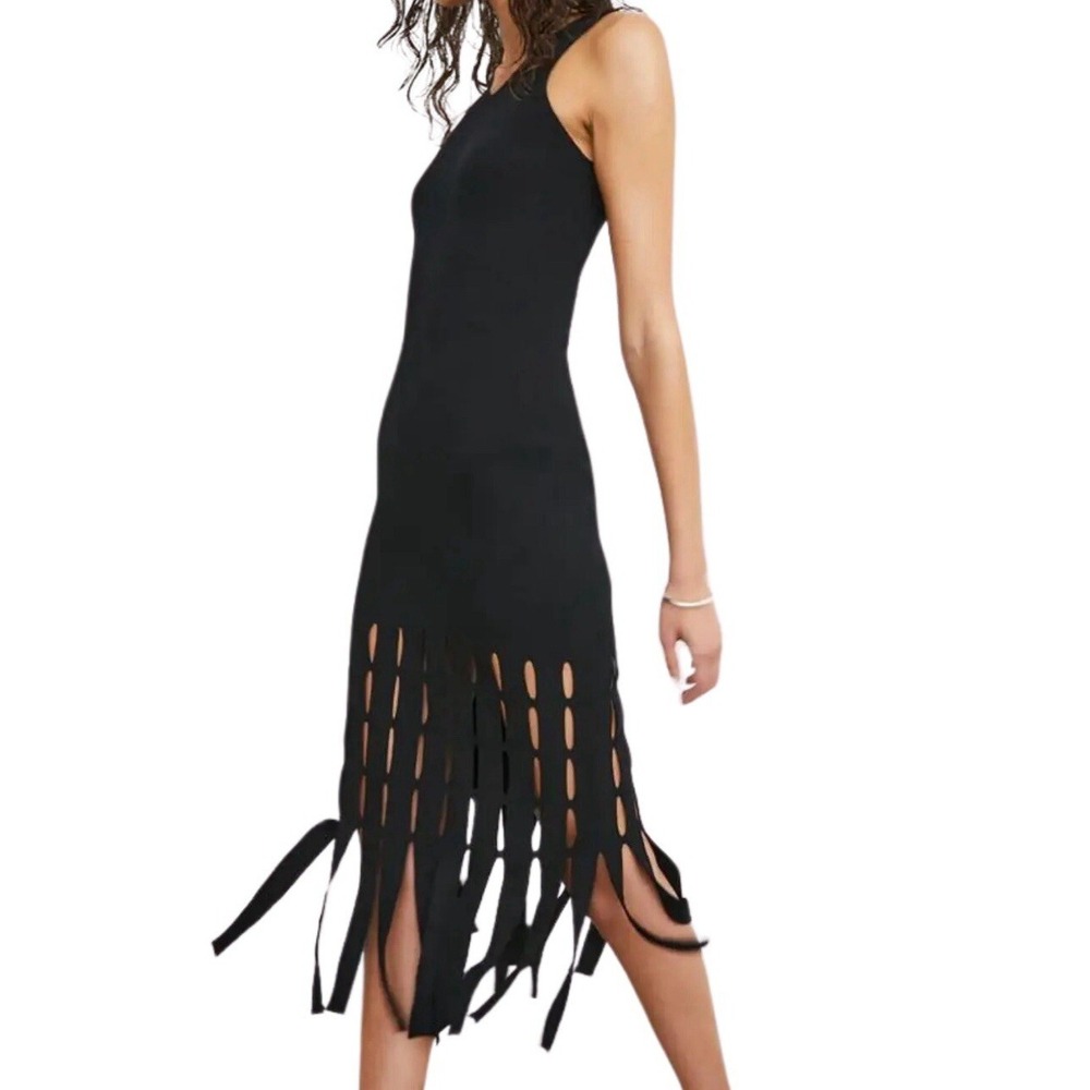 Brand New Rails Kaias Dress Black. Msrp $268. NWT Size Women's Medium
